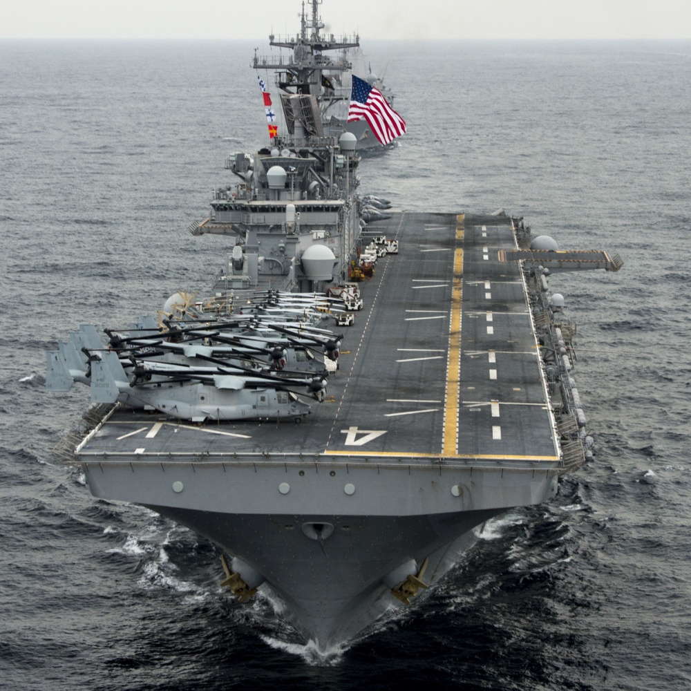 US Navy Deploys USS Boxer Amphibious Ready Group To Persian Gulf