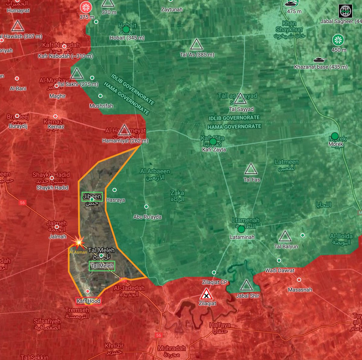 Fresh Army Advance In Northern Hama Ends With Failure