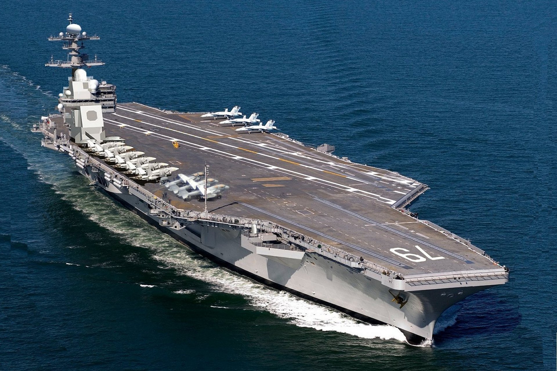 US Navy's Newest Aircraft Carrier Is Unable To Employ F-35s