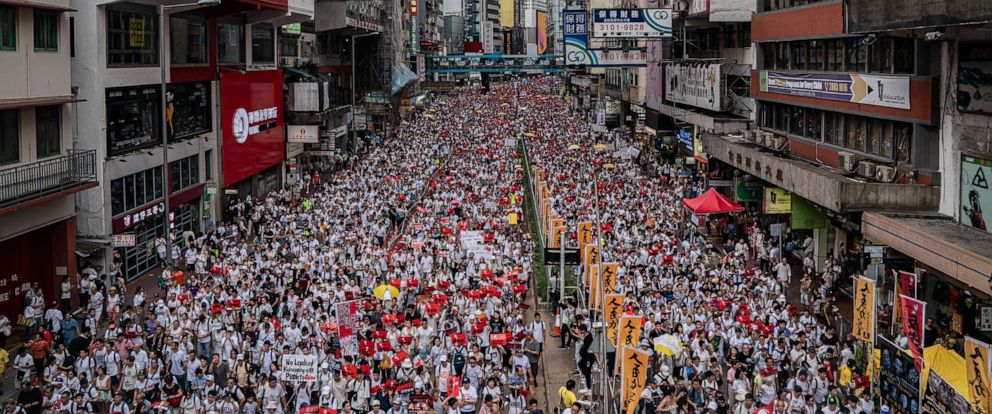 Protests In Hong Kong Against Extradition Bill and Further Integration Into Mainland China