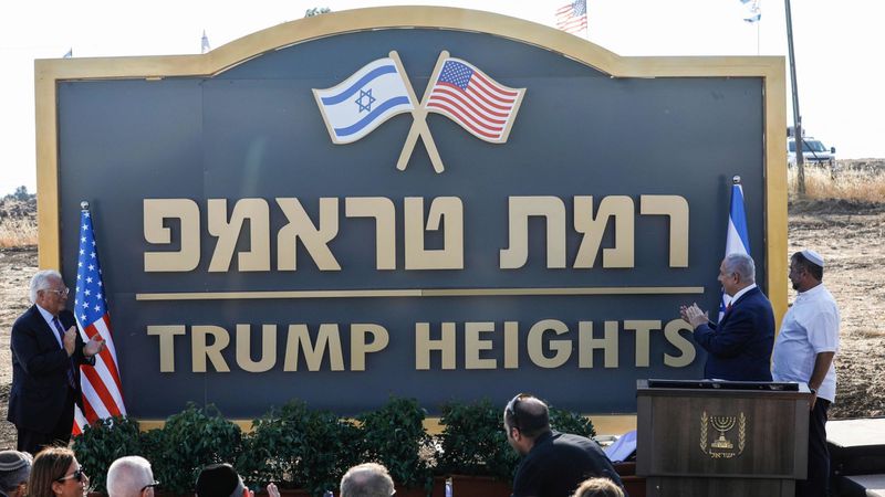 "Trump Heights": Israeli Prime Minister Announced Establishment Of New Settlement In Golan Heights