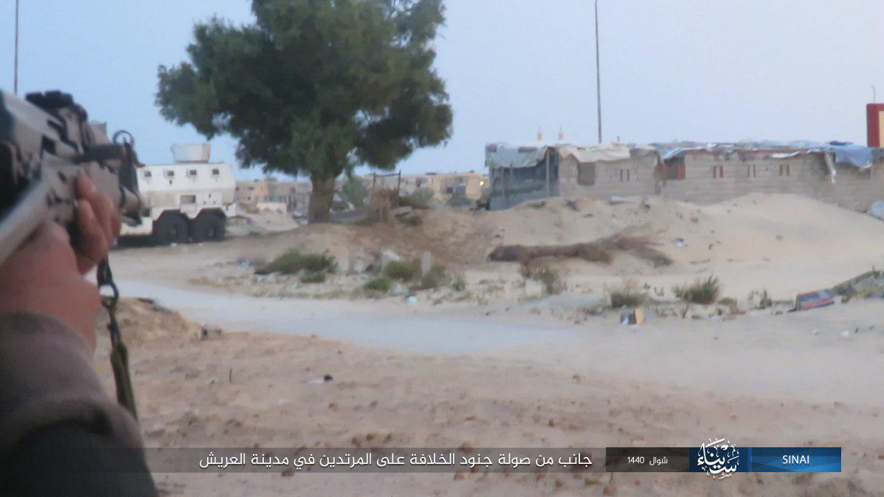 ISIS Releases Photos Of Arish Attack, Showcases Anti-Aircraft Missile