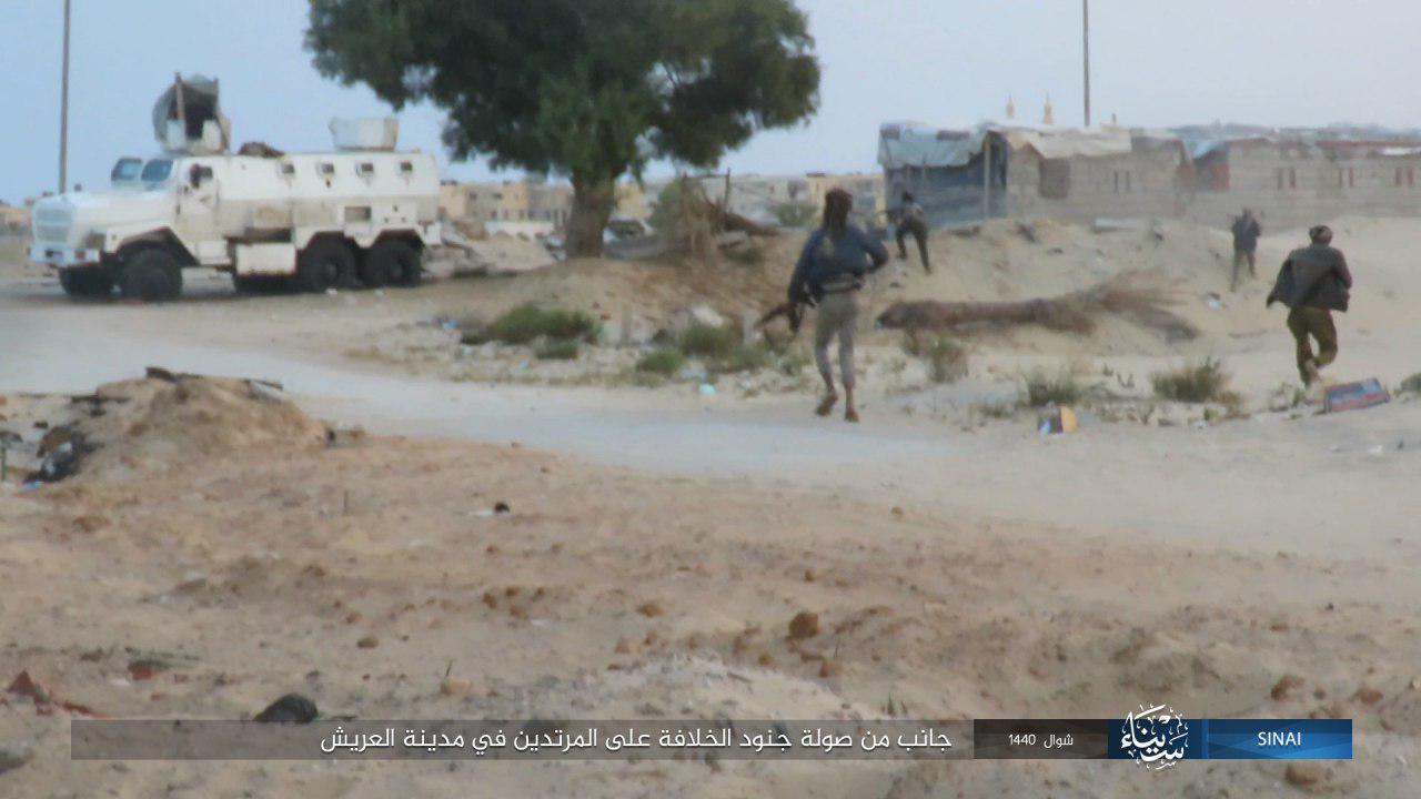 ISIS Releases Photos Of Arish Attack, Showcases Anti-Aircraft Missile