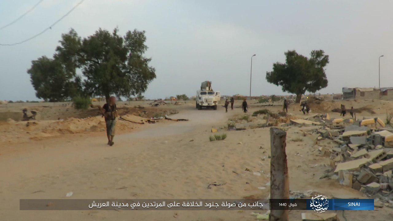 ISIS Releases Photos Of Arish Attack, Showcases Anti-Aircraft Missile