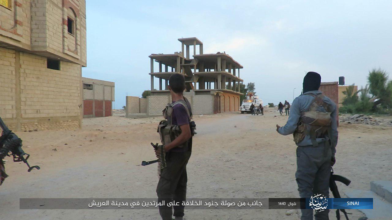 ISIS Releases Photos Of Arish Attack, Showcases Anti-Aircraft Missile