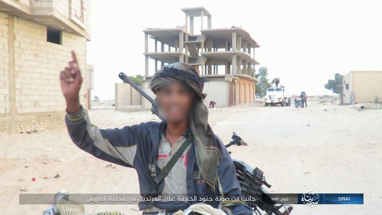 ISIS Releases Photos Of Arish Attack, Showcases Anti-Aircraft Missile