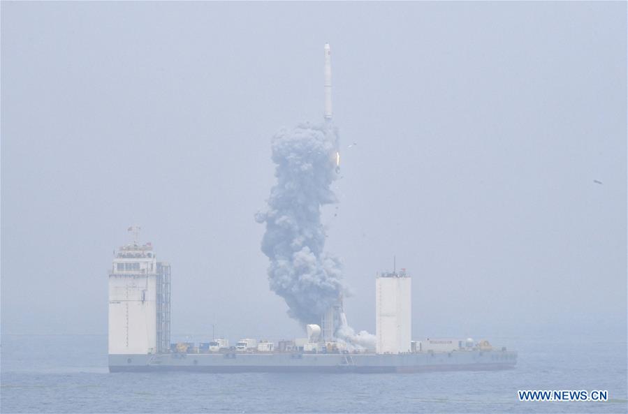 China Succesfully Condcucts Its First Sea-Based Space Rocket Launch