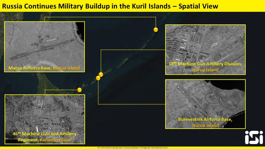 Satellite Images: Russia Strengthening Military Infrastructure In Kuril Islands