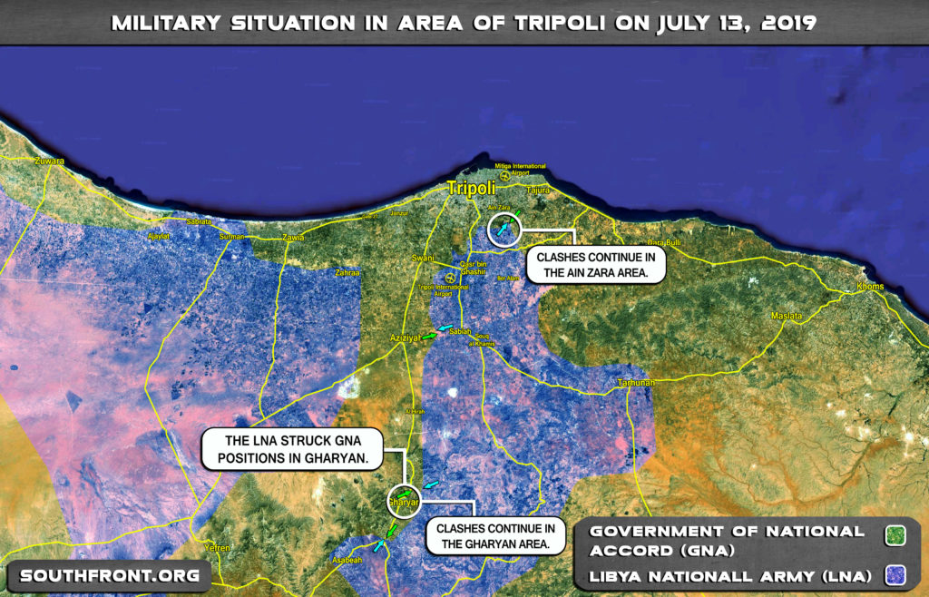 Libyan Air Force Destroys GNA Ammo Depots In Garyan