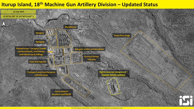 Satellite Images: Russia Strengthening Military Infrastructure In Kuril Islands