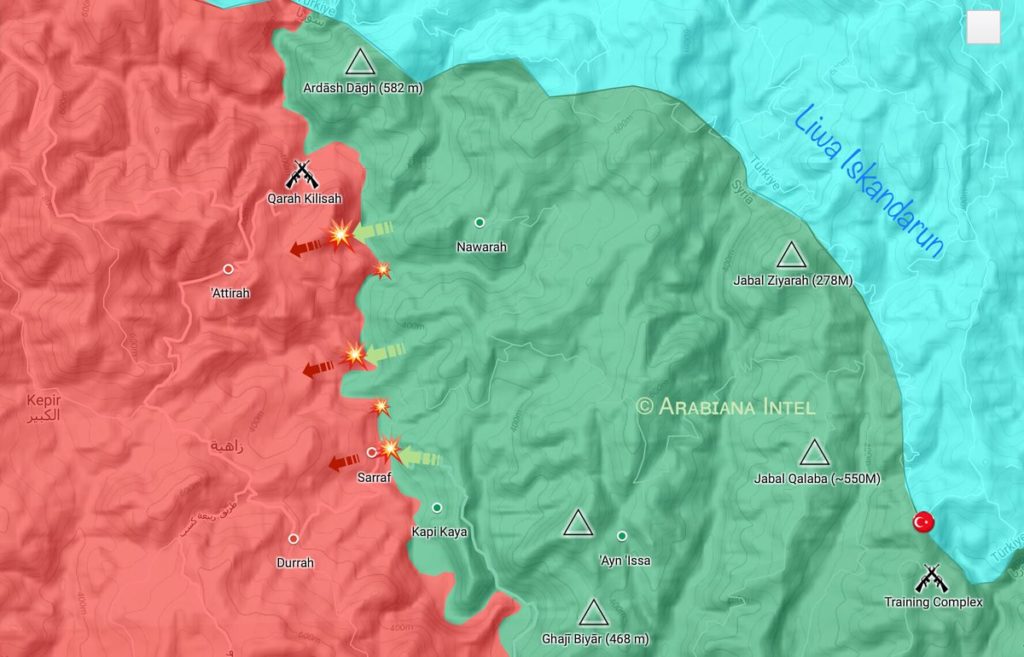 Syiran Army Repelled Attack In Northern Lattakia Killing Dozens Of Militants (Map)