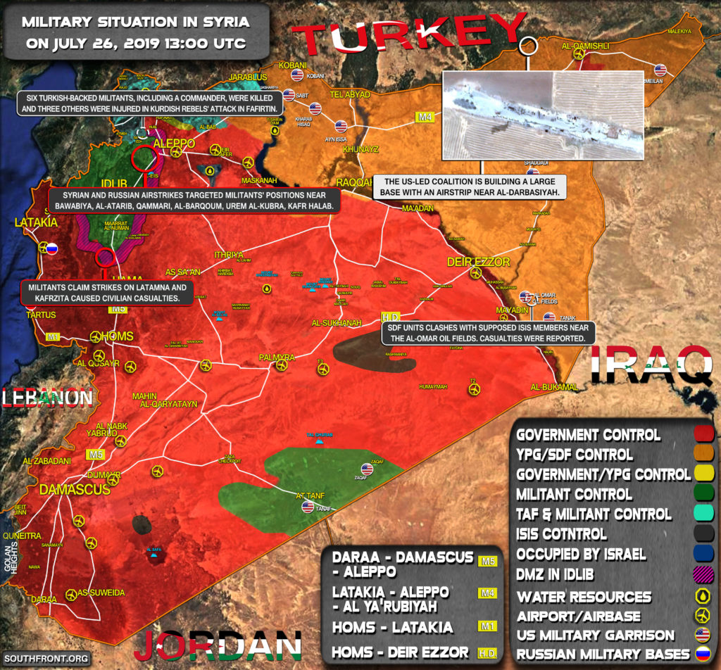 Satellite Image: Syria, Iraq Readying To Reopen Al-Bukamal Border Crossing