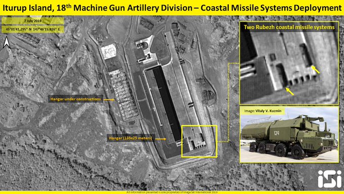 Satellite Images: Russia Strengthening Military Infrastructure In Kuril Islands