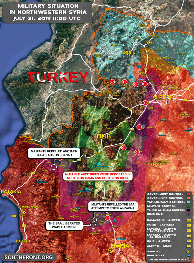 Government Forces Made Fresh Gains In Northern Hama. Militants On Retreat (Maps)