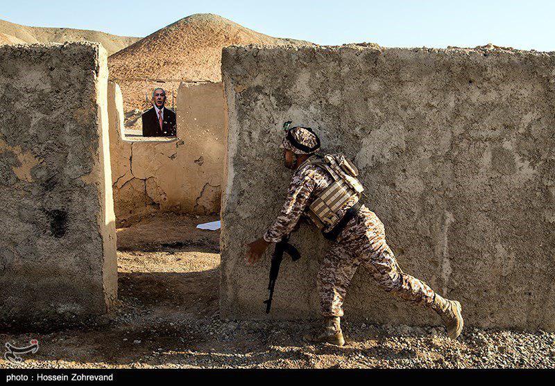 In Photos: Iranian Troops Use Photos Of Trump And Netanyahu As Training Targets