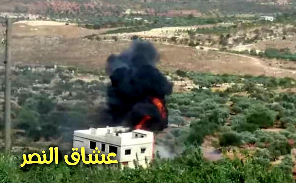 In Photos: Syrian Intelligence Operatives Blow Up Militants’ Ammo Depot Deep Inside Idlib