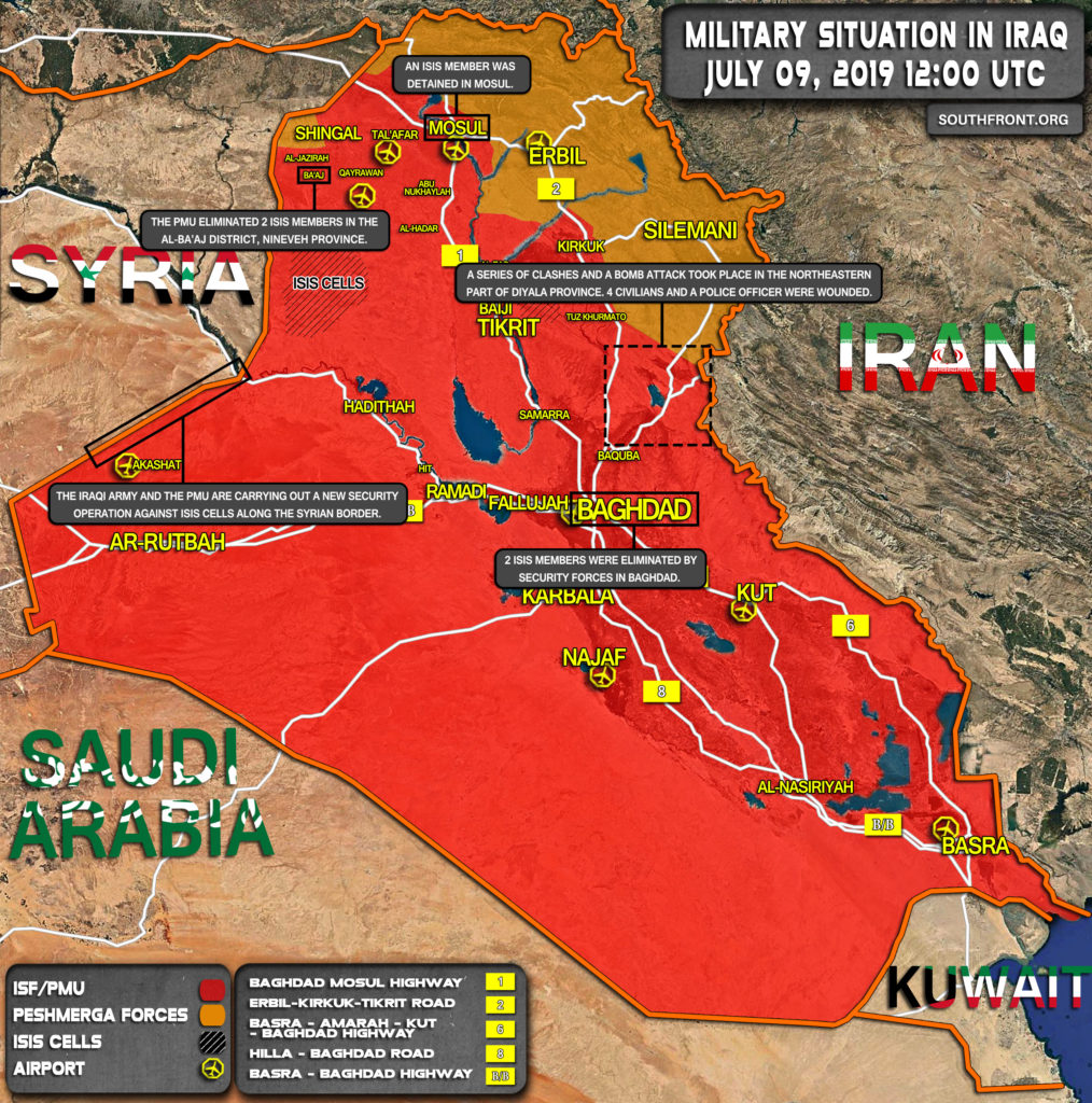 Syrian, Iraqi Forces Hunt Down ISIS Cells In Border Area (Map, Photos)