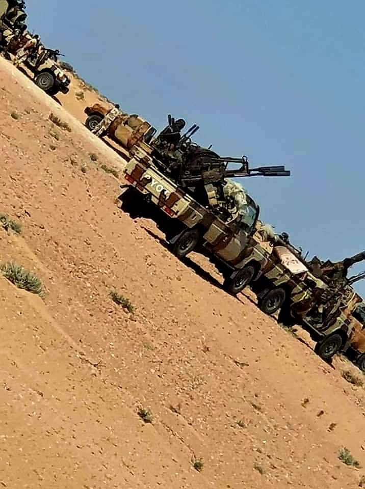 Libyan National Army Deploys Large Reinforcements South Of Tripoli (Video, Photos)