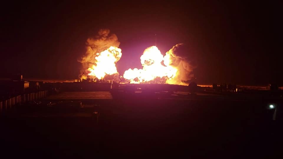 US-led Coalition & Its Proxies Conduct Night Live Drills In Al-Tanaf (Photos)