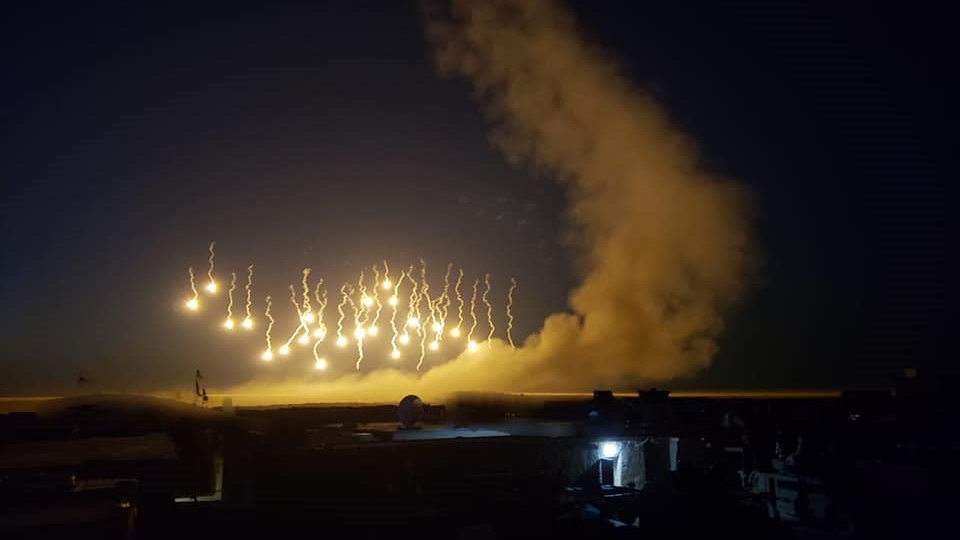 US-led Coalition & Its Proxies Conduct Night Live Drills In Al-Tanaf (Photos)