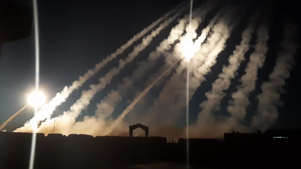 US-led Coalition & Its Proxies Conduct Night Live Drills In Al-Tanaf (Photos)