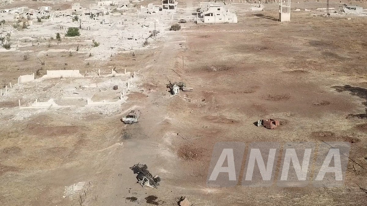 Photos Show Militant Equipment Destroyed By Army In Recent Northern Hama Clashes