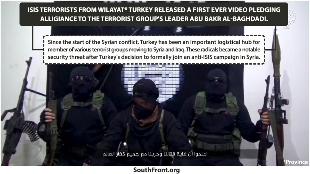 ISIS' Wilayat Turkey Released First Ever Video Pledging Alligiance To Al-Baghdadi