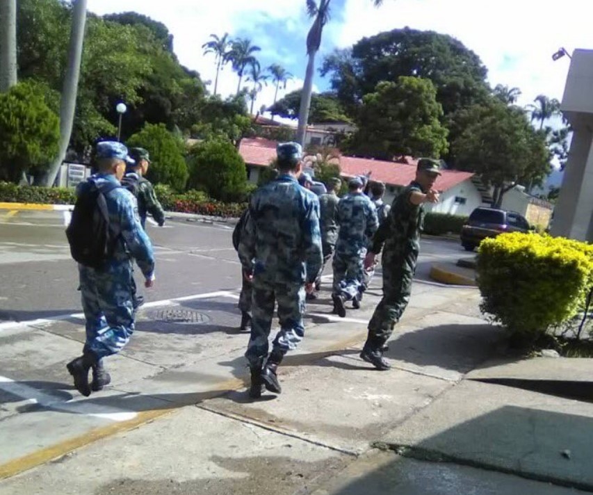 Chinese Troops Photographed In Venezuela