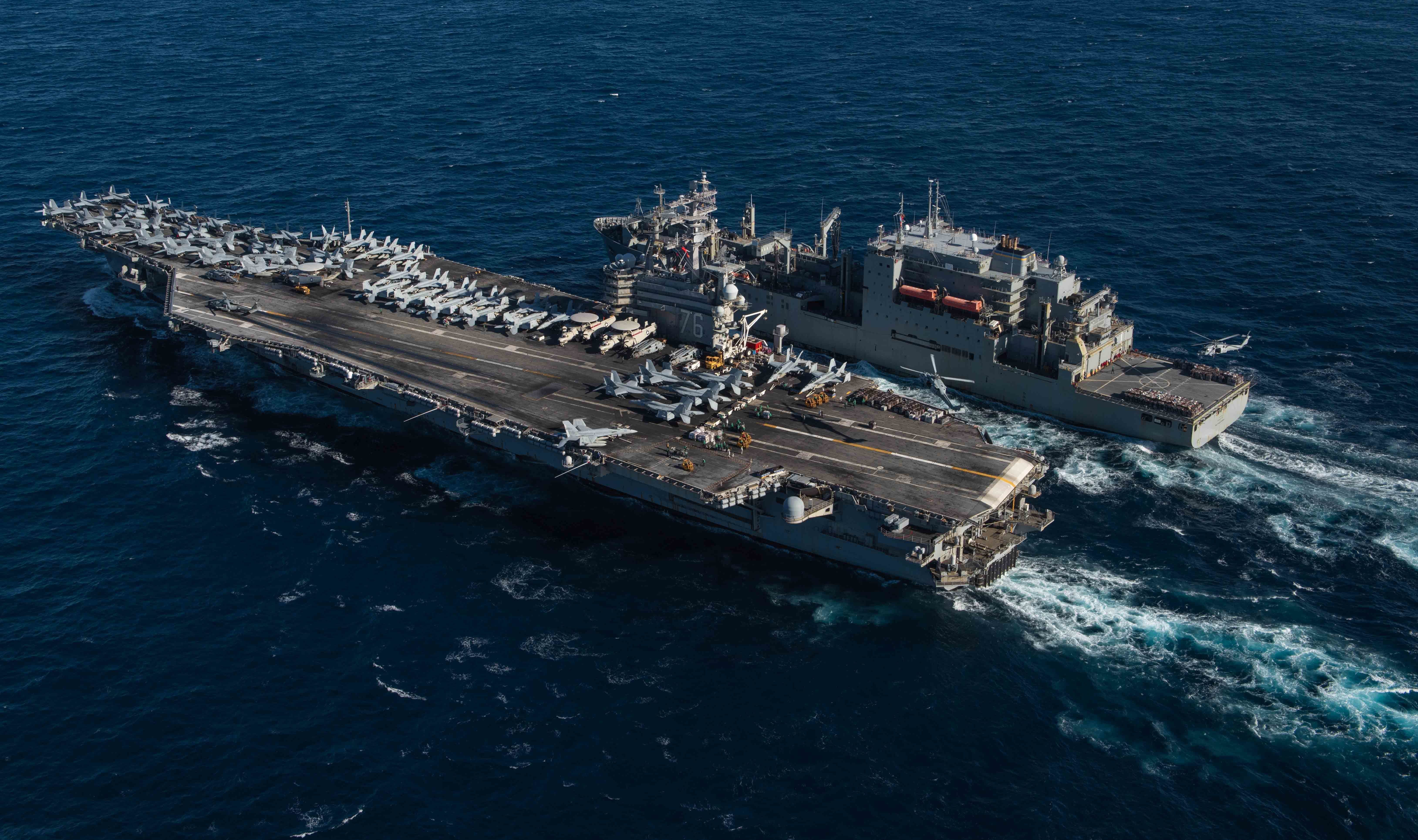 Preparations For War? Around Half Of US Navy's Fighting Power Is Deployed Around World