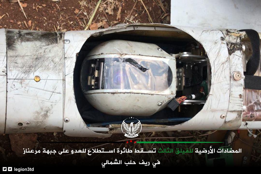 Turkish-Backed Militants Shoot Down Russian Drone Over Northern Aleppo (Photos)