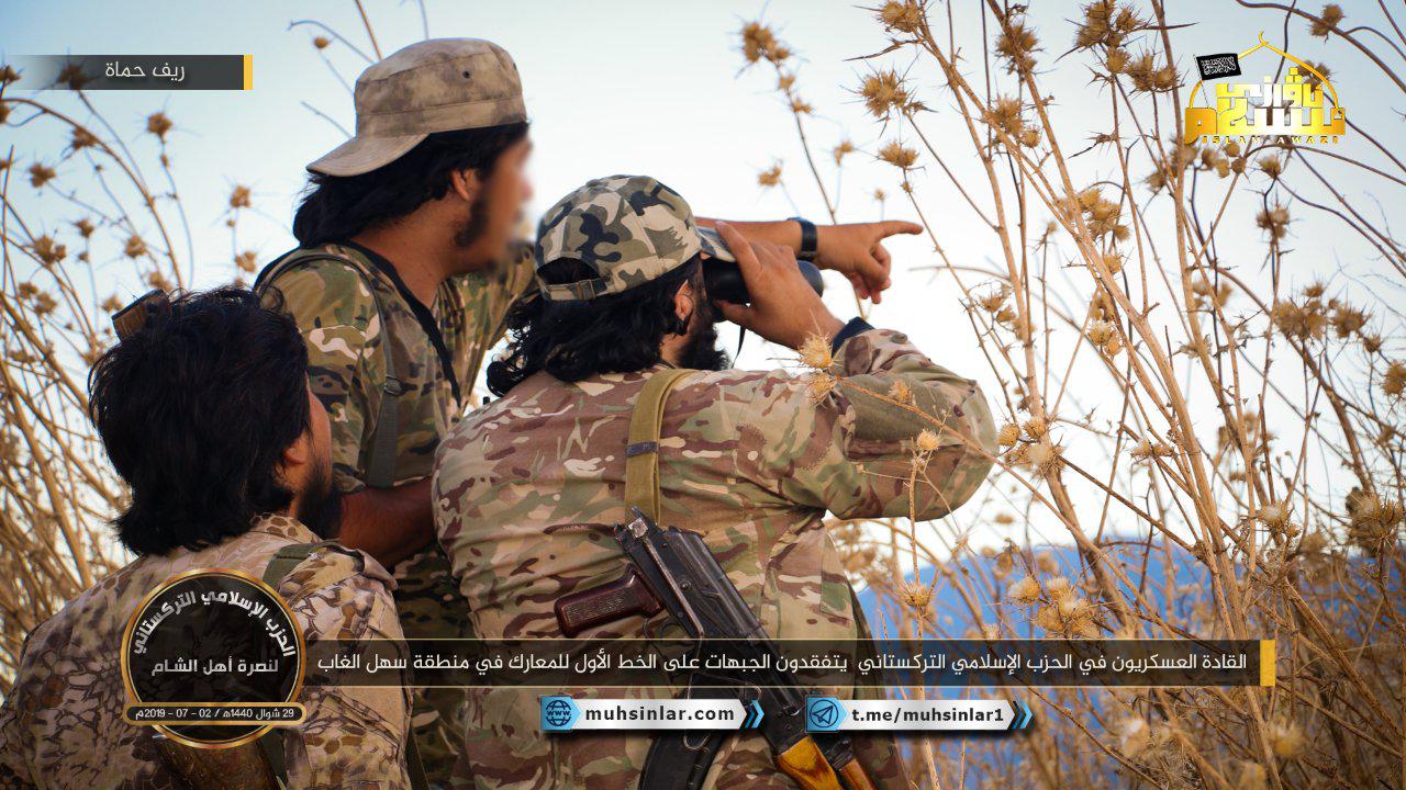 Militant Field Commander Inspects Frontlines Next To Turkish Observation Post In “De-Escalation Zone”