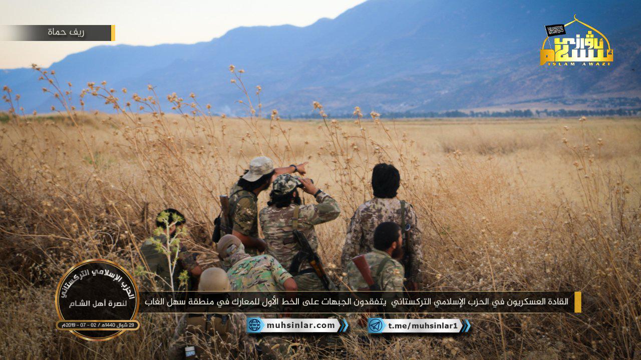 Militant Field Commander Inspects Frontlines Next To Turkish Observation Post In “De-Escalation Zone”