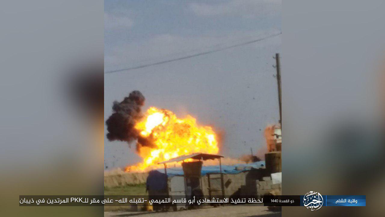 Suicide Attack Targets SDF’s Special Forces Headquarters In Southeastern Deir Ezzor (Photos)