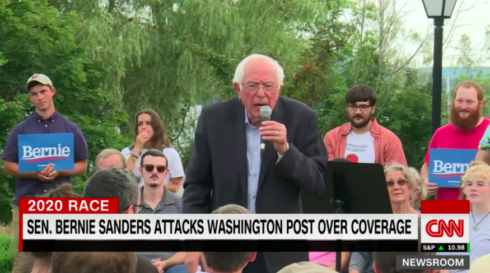 Caitlin Johnstone: "Mass Media’s Phony Freakout Over Bernie’s WaPo Criticism Is Backfiring"