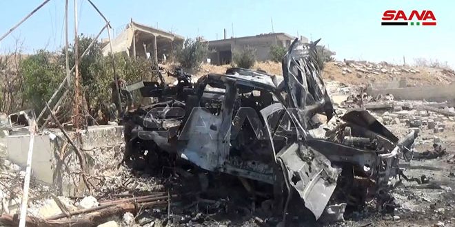 In Video: Militants' Military Equipment Destroyed By Syrian Army In Northwestern Hama