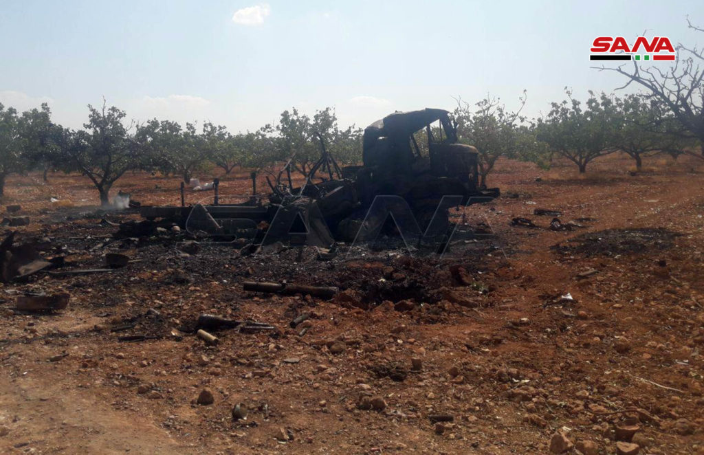 In Photos: Destroyed Militant Equipment Near Tall Tari In Southern Idlib