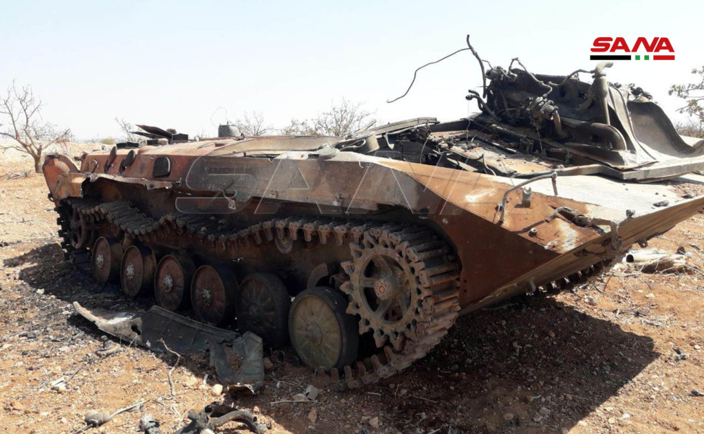 In Photos: Destroyed Militant Equipment Near Tall Tari In Southern Idlib