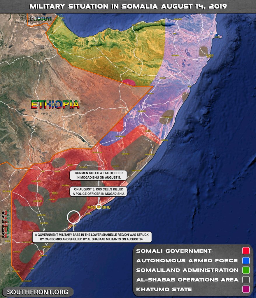 Al-Shabaab Car Bombs Hit Military Base In Southern Somalia