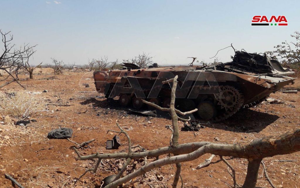 In Photos: Destroyed Militant Equipment Near Tall Tari In Southern Idlib