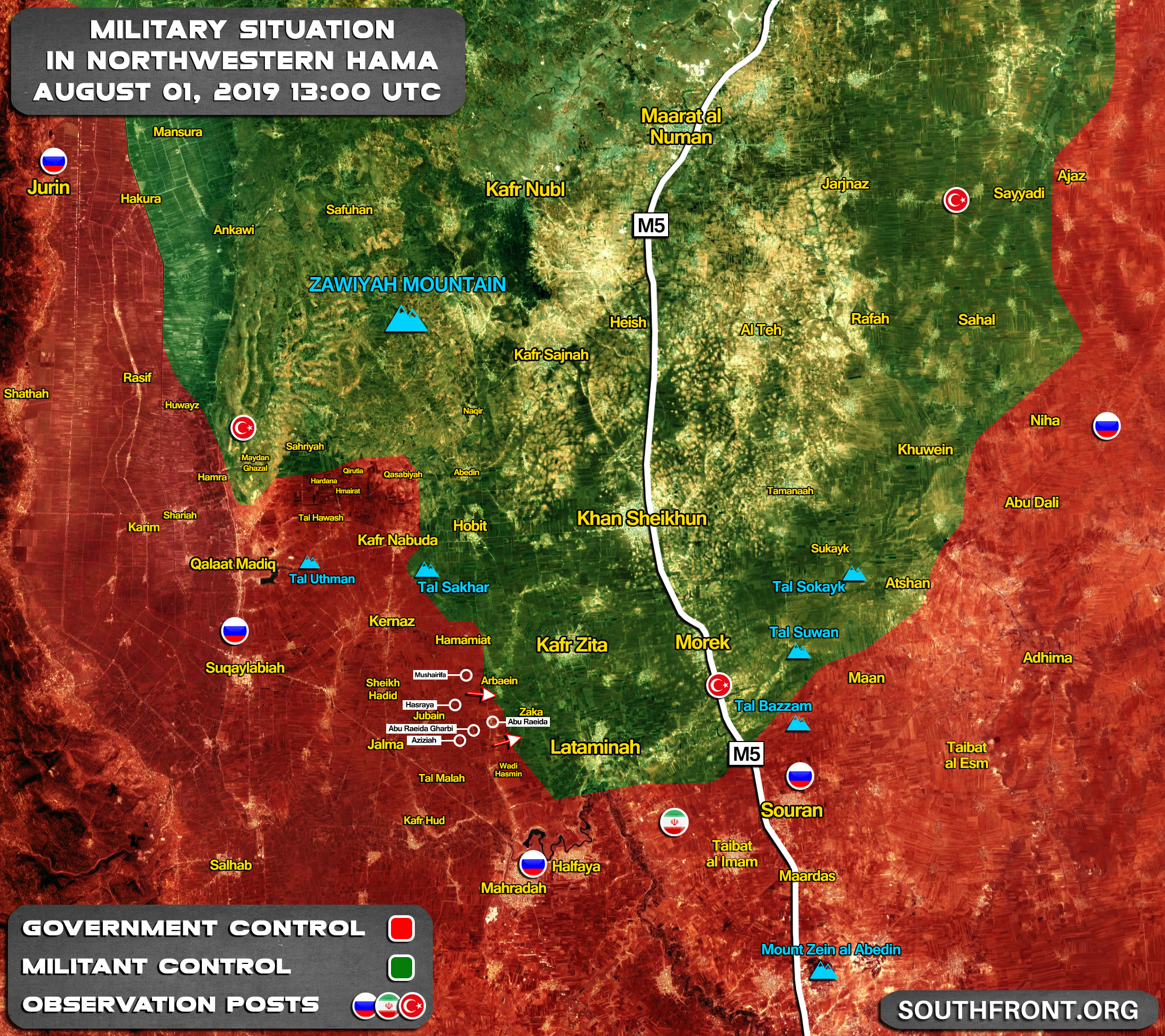 Syrian Army Swamps Militants' Defenses In Northern Hama, Liberates Multiple Villages (Map)