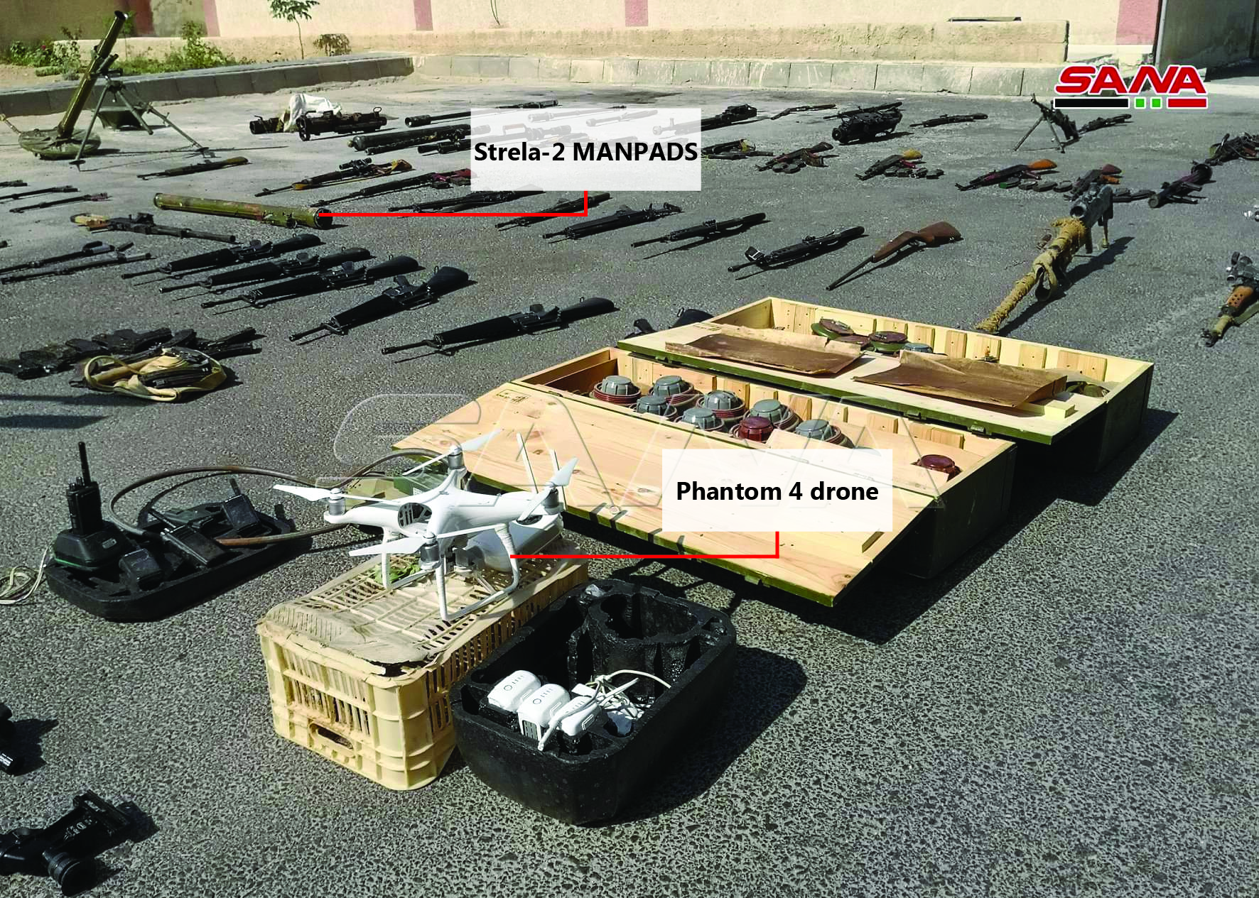 Army Uncovers TOW ATGMs, Anti-Aircraft Missile & Other Weapons In Southern Syria (Photos)