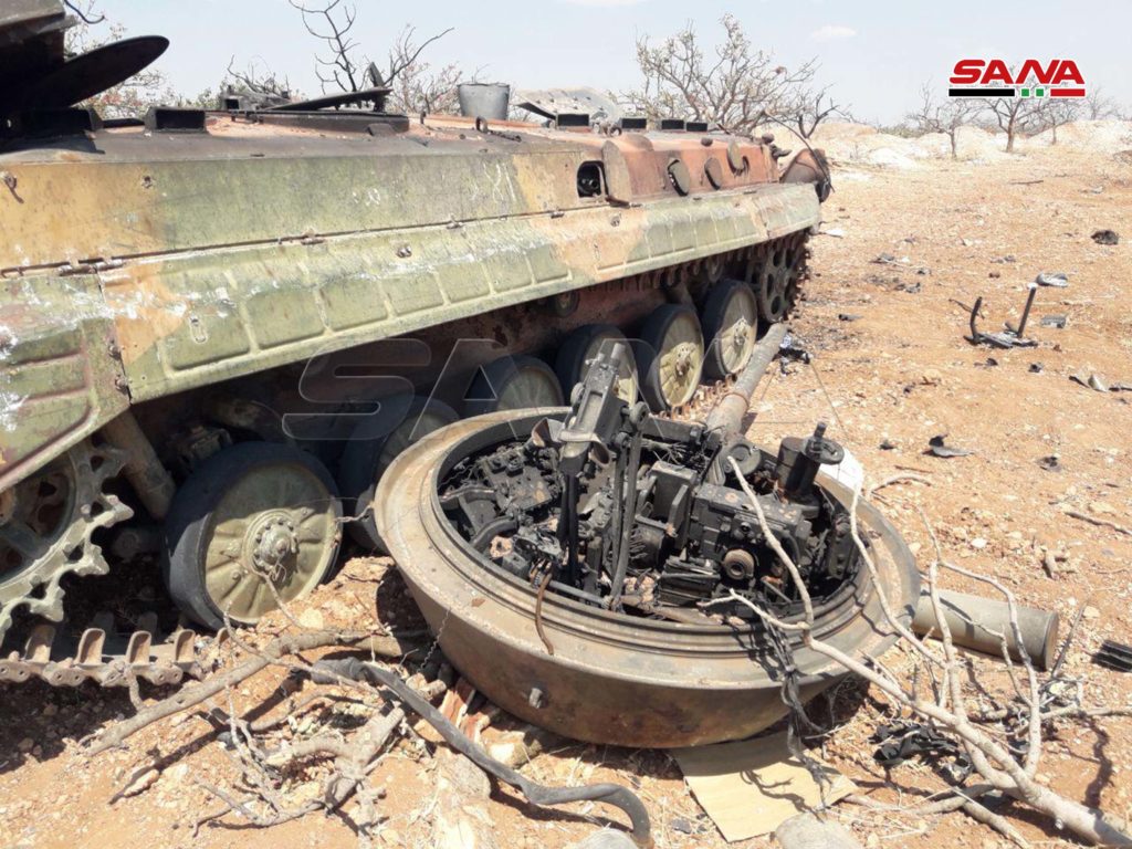 In Photos: Destroyed Militant Equipment Near Tall Tari In Southern Idlib