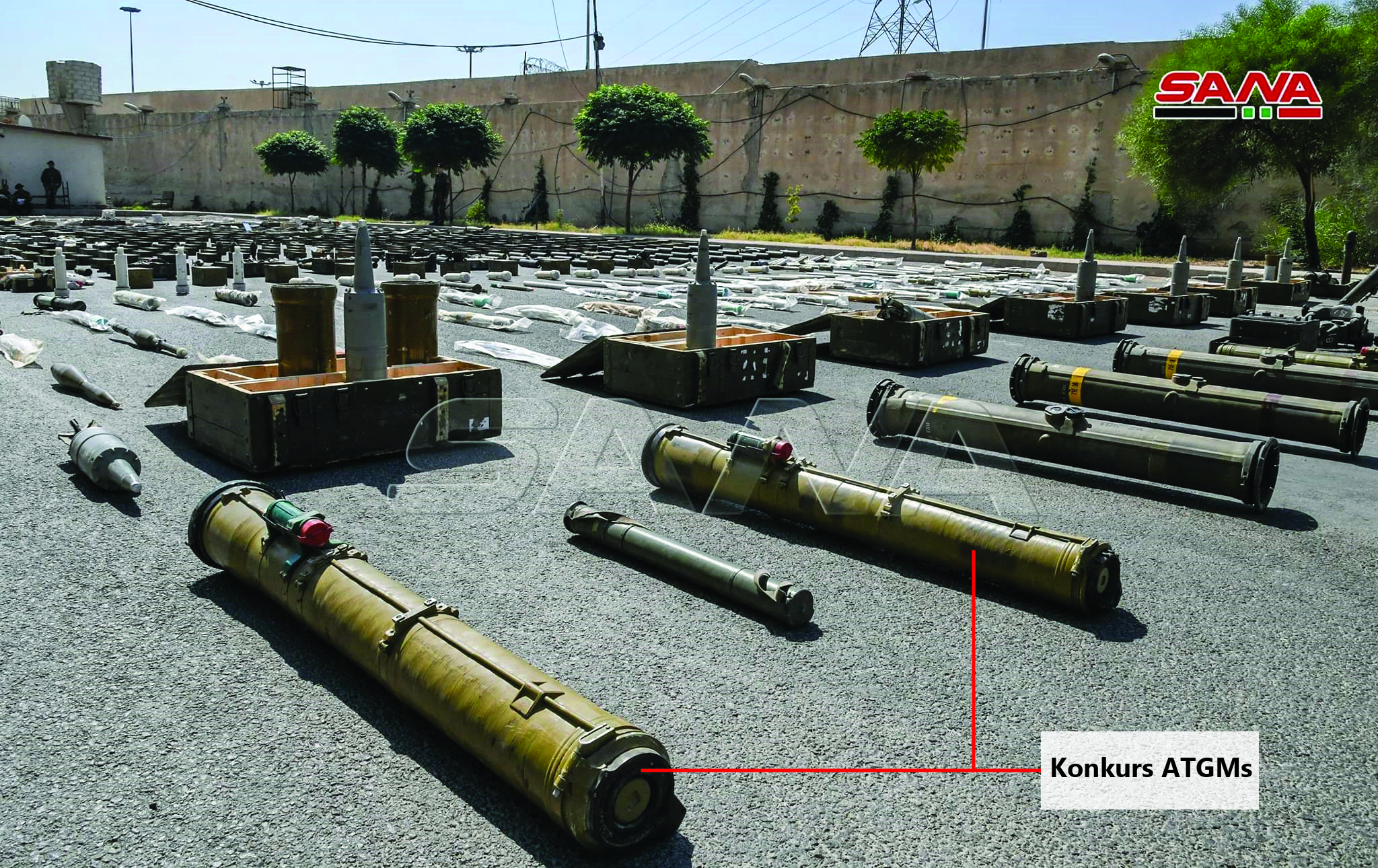 Army Uncovers TOW ATGMs, Anti-Aircraft Missile & Other Weapons In Southern Syria (Photos)