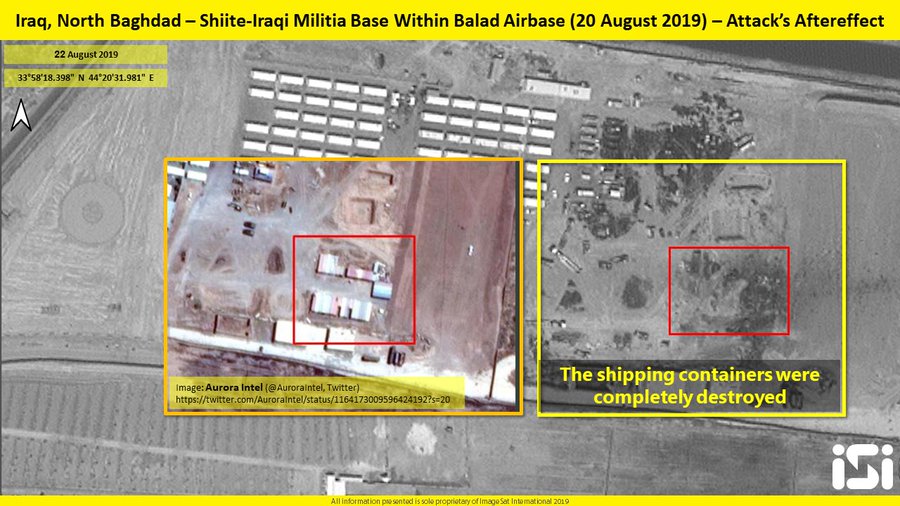 Satellite Images: Series Of Mysterious Explosions At Facilities Of 'Iranian-backed' Forces In Iraq