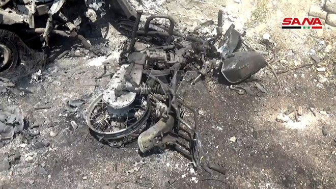 In Video: Militants' Military Equipment Destroyed By Syrian Army In Northwestern Hama