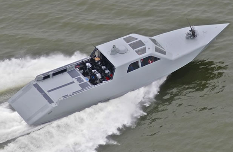 Ship Observer Photographs US Navy's New Stealth Boat