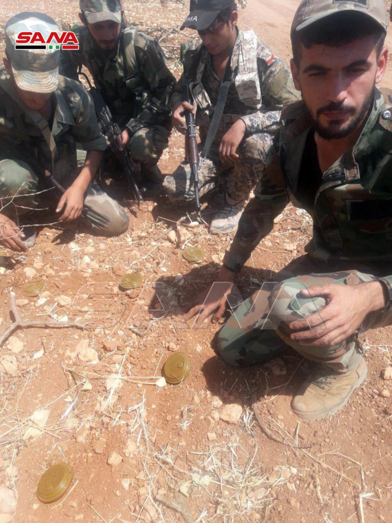 In Photos: Destroyed Militant Equipment Near Tall Tari In Southern Idlib