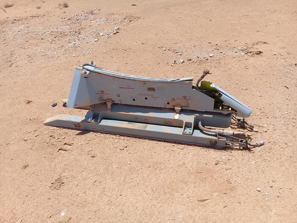 In Photos: GNA Shoots Down Wing Loong II Combat Drone Over Misrata