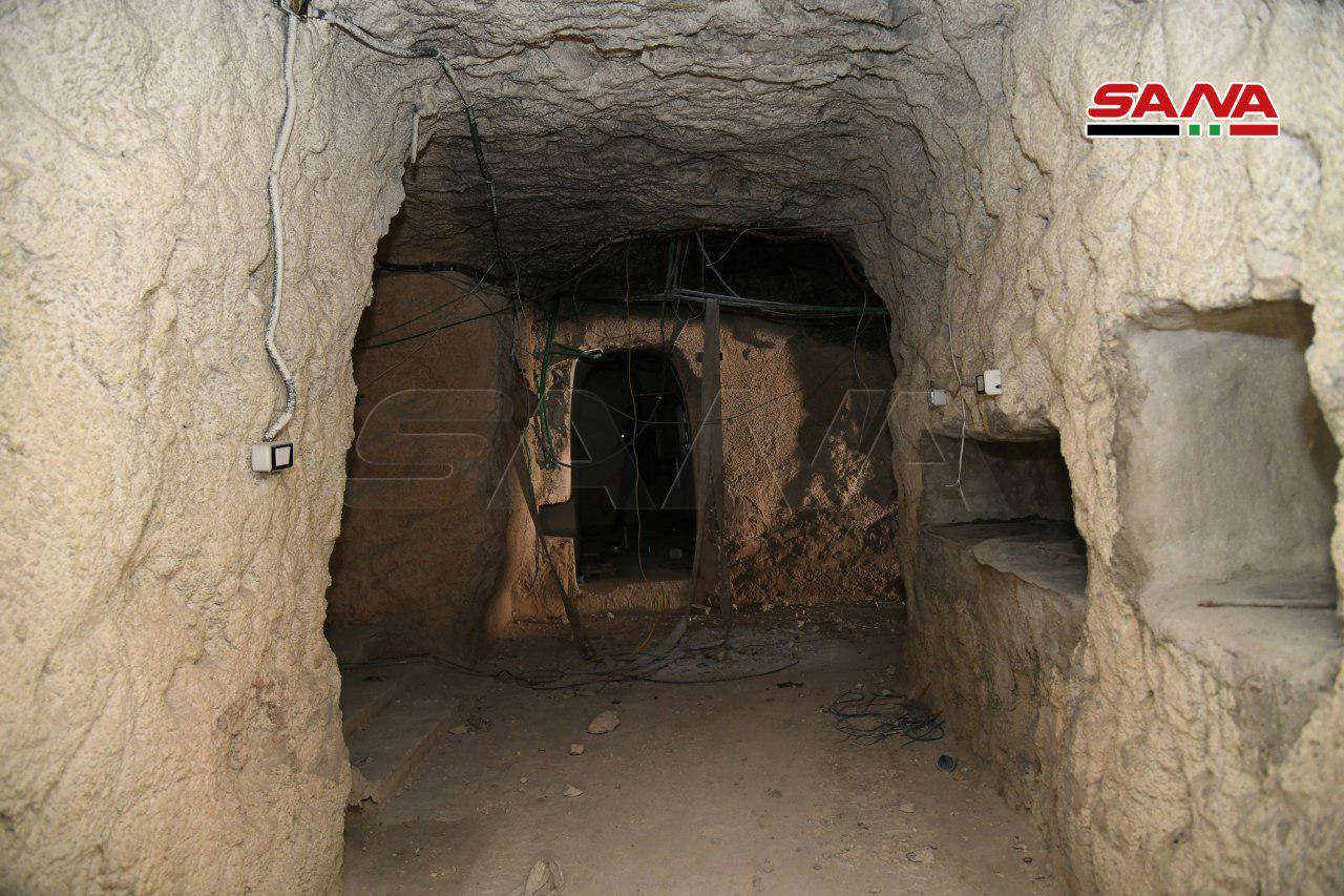 Syrian Army Uncovers Large Underground Headquarters Near Khan Shaykhun (Video, Photos)