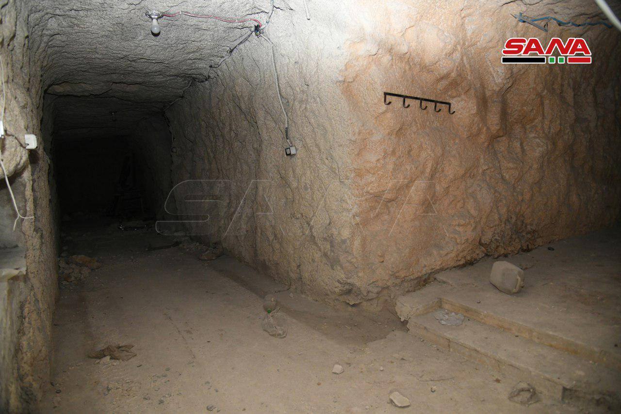 Syrian Army Uncovers Large Underground Headquarters Near Khan Shaykhun (Video, Photos)